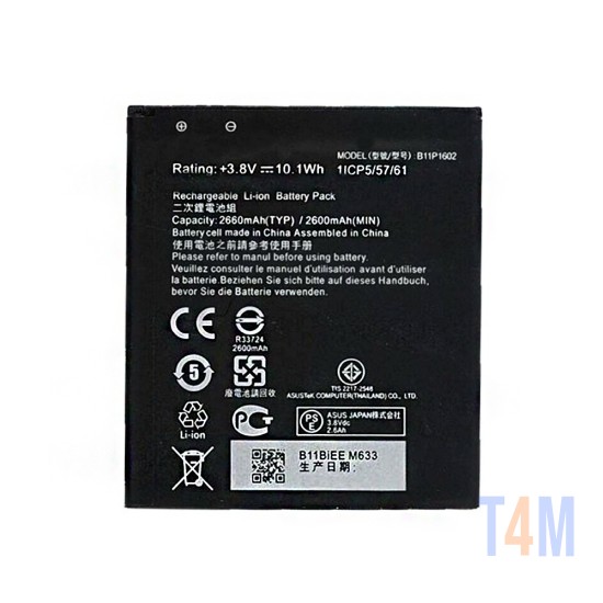 Battery B11P1602 for Asus Zenfone Go/ZB500KL